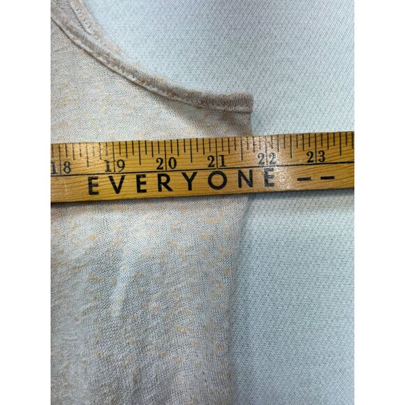 Knox Rose Embellished Tank Top Size XL Beige Embroidered Sleeveless Sequins Boho - Picture 9 of 13